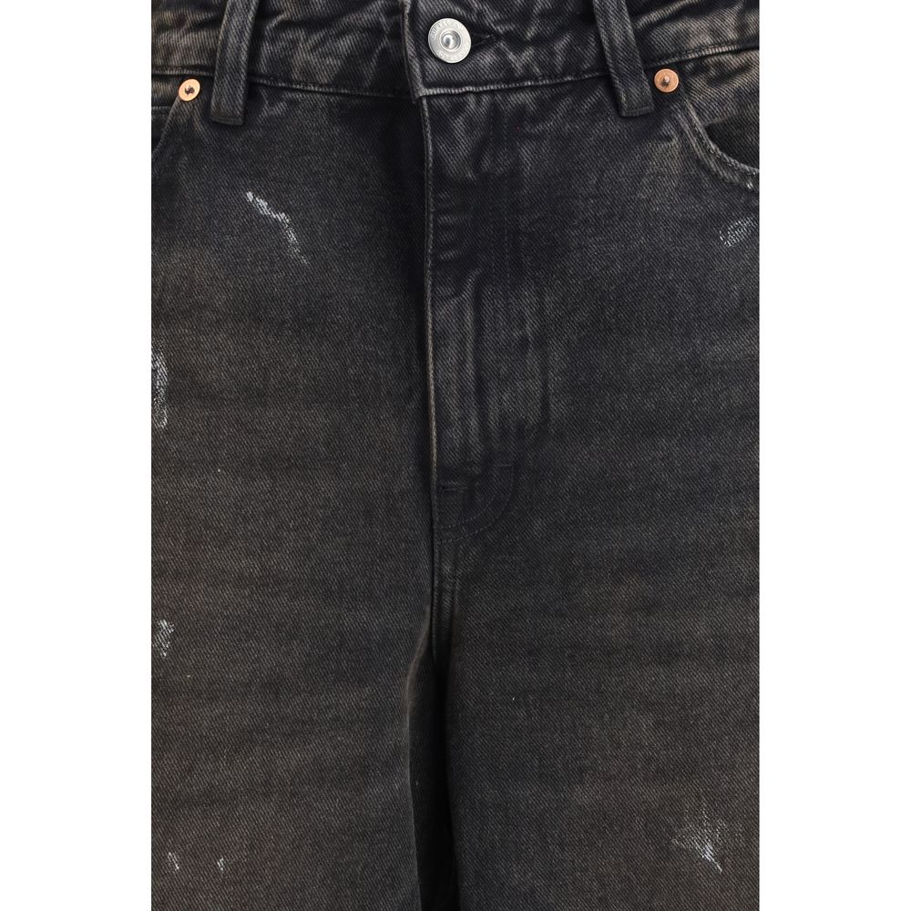 Our Legacy Black Cotton Relaxed Fit Jeans | Regal Royce