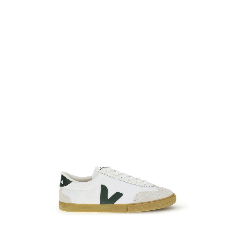 Veja White Calf Leather Bos Taurus Low Top Sneakers | Regal Royce