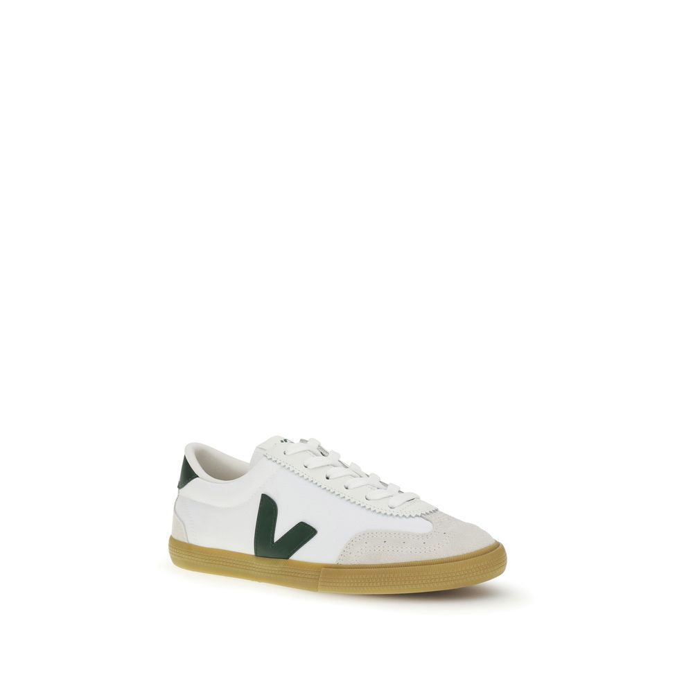 Veja White Calf Leather Bos Taurus Low Top Sneakers | Regal Royce