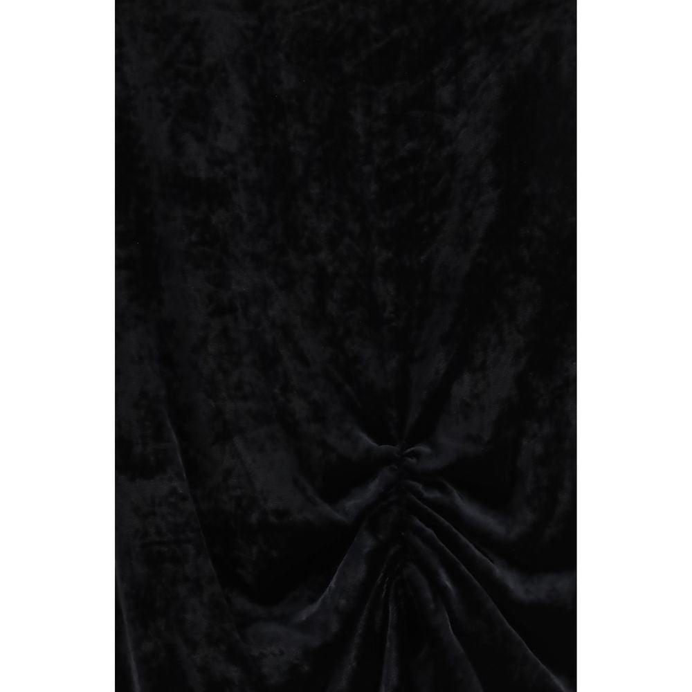 Valentino Black Viscose Long Skirt | Regal Royce
