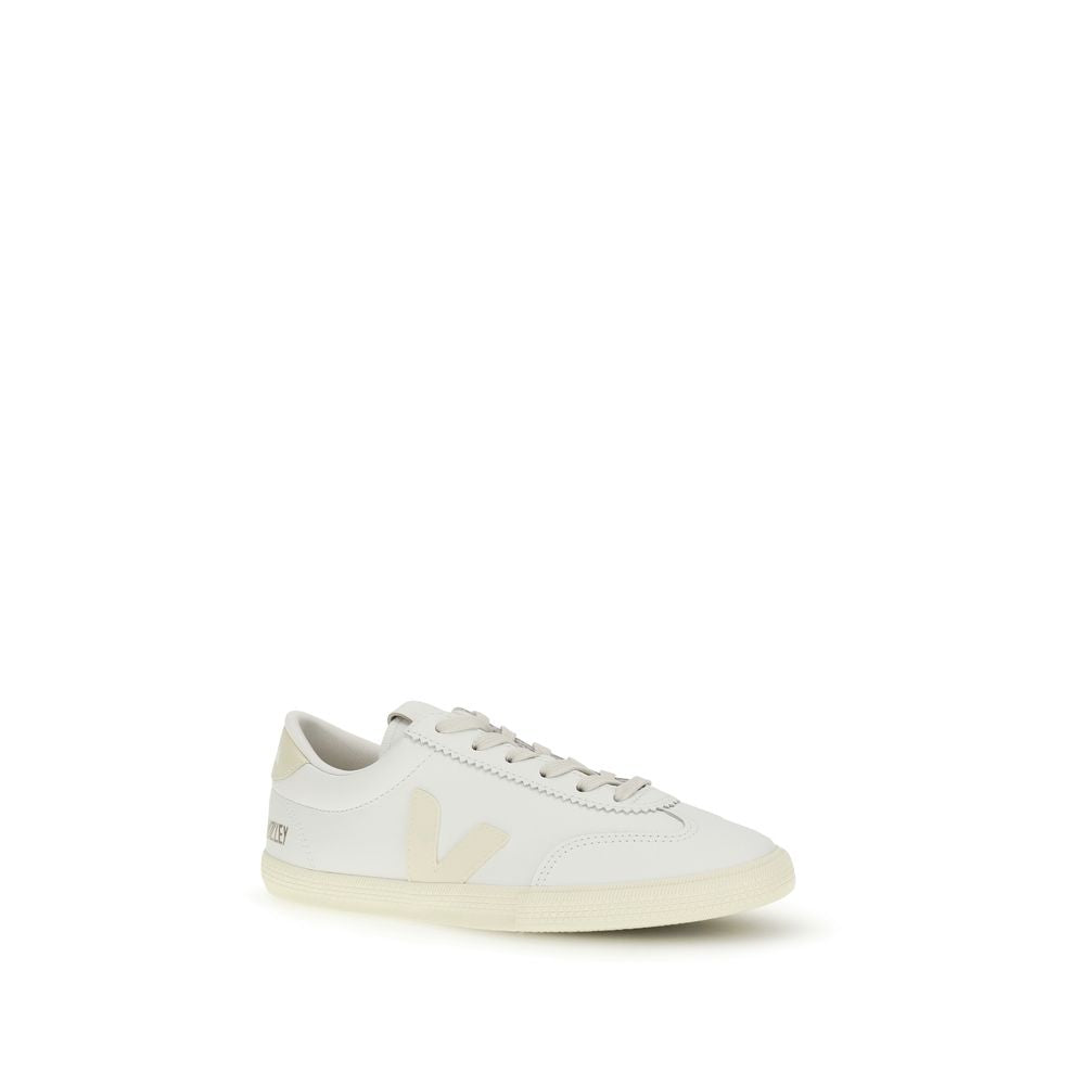 Veja White Calf Leather Bos Taurus Low Top Sneakers | Regal Royce