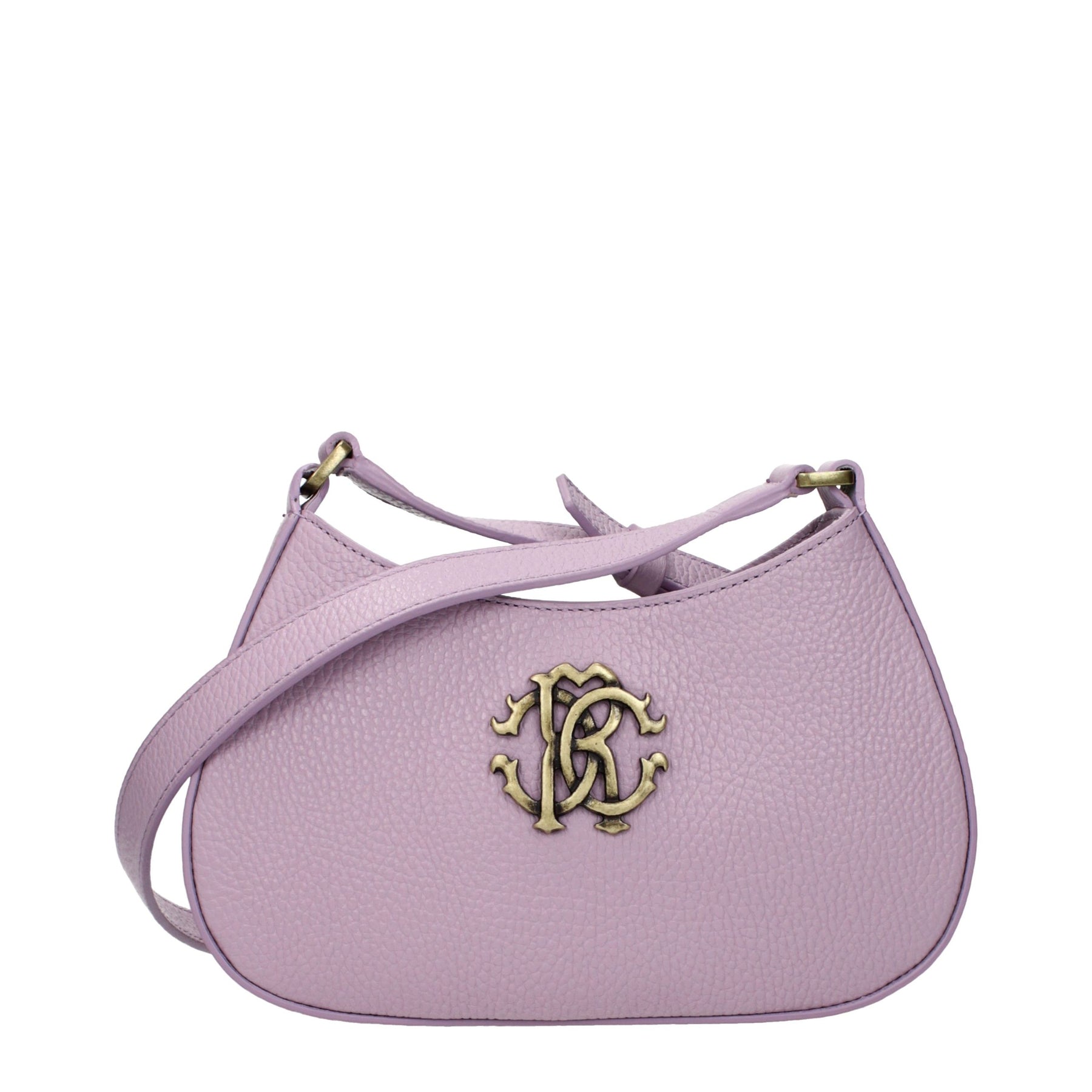 Roberto Cavalli Pink Leather Crossbody Bag | Regal Royce