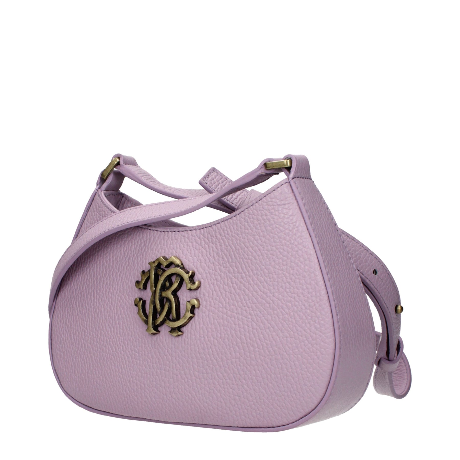 Roberto Cavalli Pink Leather Crossbody Bag | Regal Royce