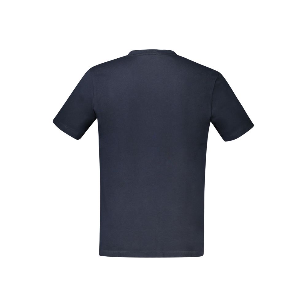 Hugo Boss Blue Cotton Men T-Shirt | Regal Royce