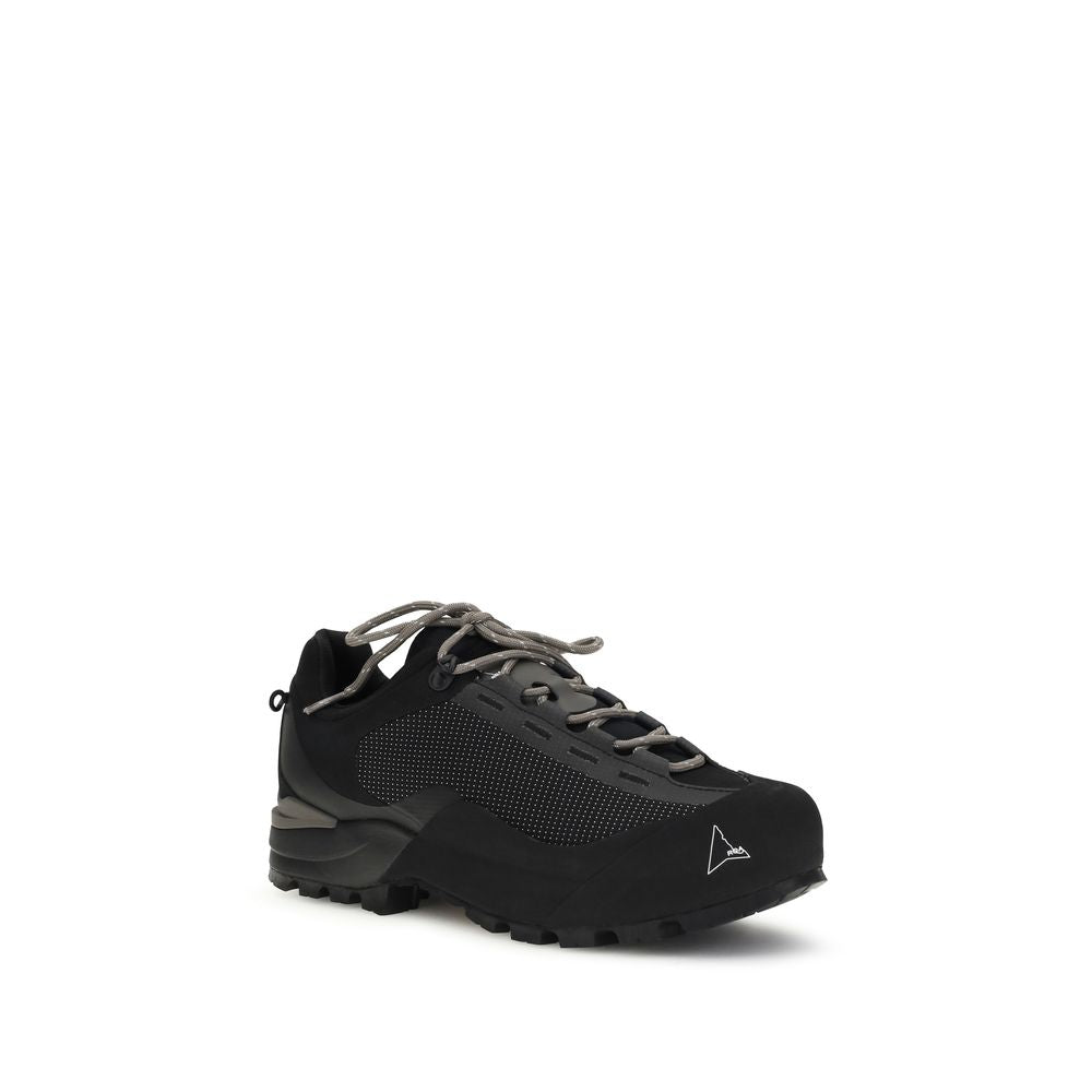 ROA Black Polyamide Athletic Sneakers | Regal Royce