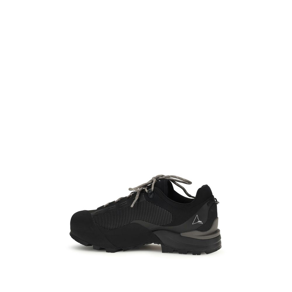 ROA Black Polyamide Athletic Sneakers | Regal Royce