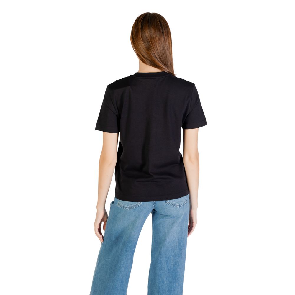 Calvin Klein Jeans Black Cotton T-Shirt | Regal Royce