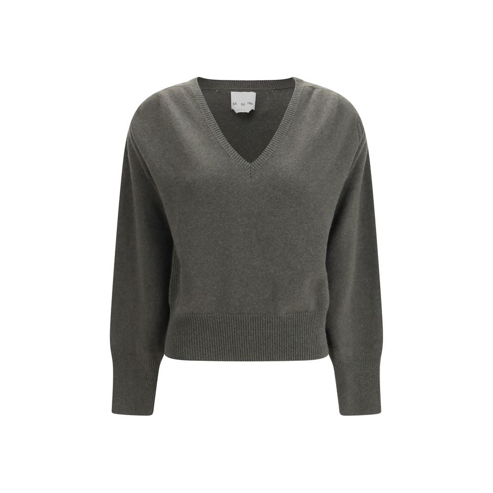 SA SU PHI Bicolor Cashmere Sweater | Regal Royce