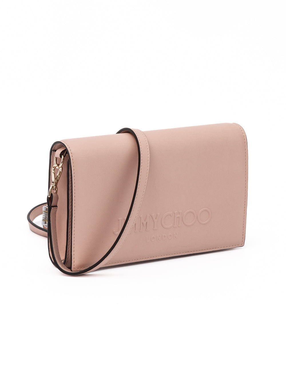 Jimmy Choo Podwer Pink Avenue Leather Shoulder Strap Bag | Regal Royce