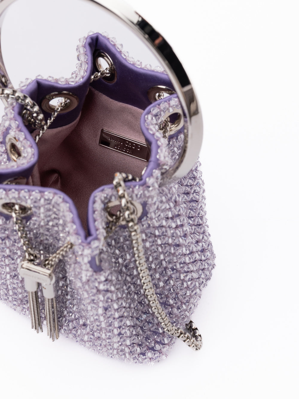 Jimmy Choo Light Purple Bon Bon Micro Crystals Bucket | Regal Royce