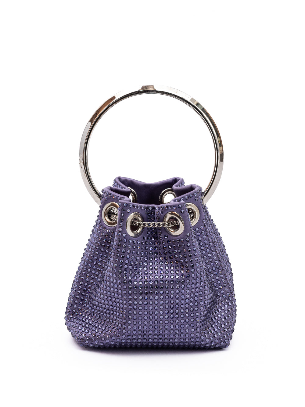 Jimmy Choo Purple Bon Bon Micro Crystals Bucket | Regal Royce