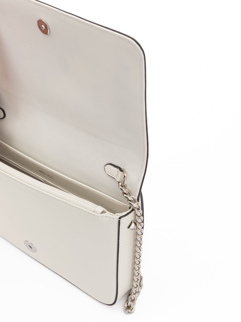 Jimmy Choo White Leather Crossbody Bag | Regal Royce