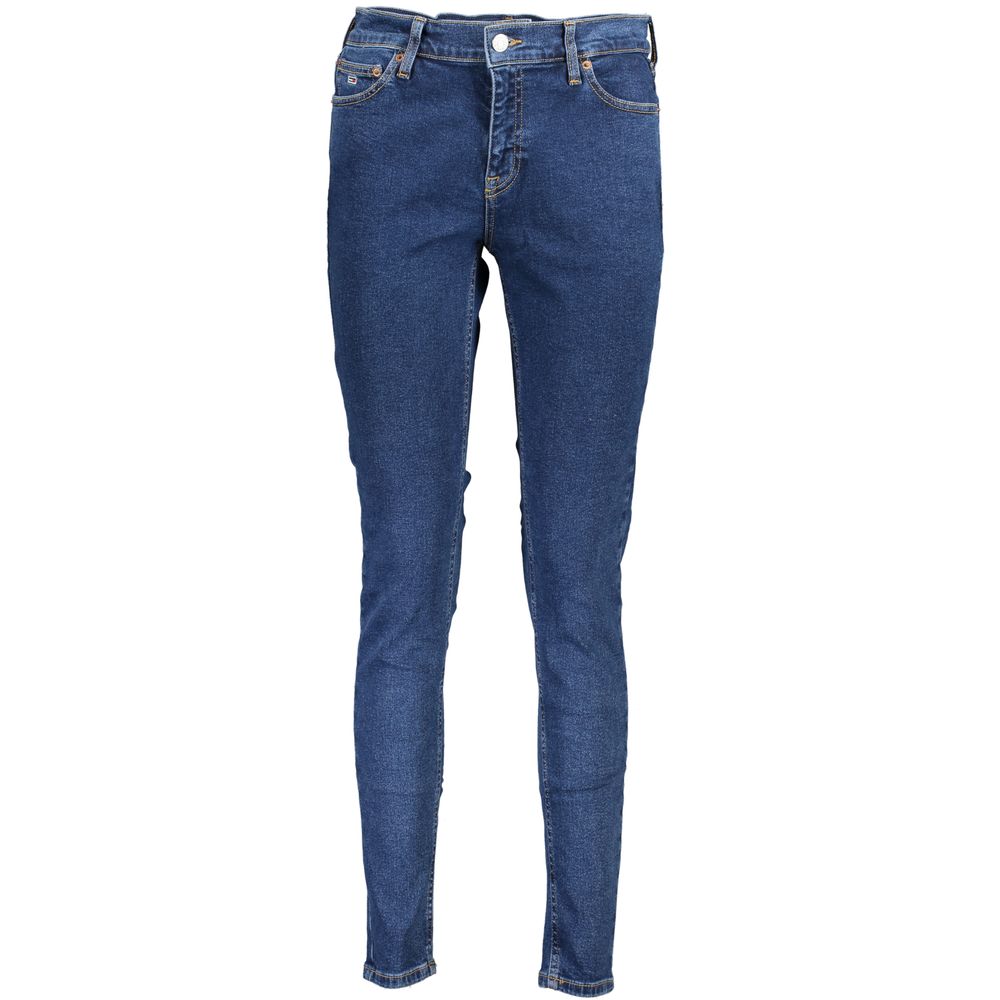 Tommy Hilfiger Blue Cotton Women Skinny Jean | Regal Royce