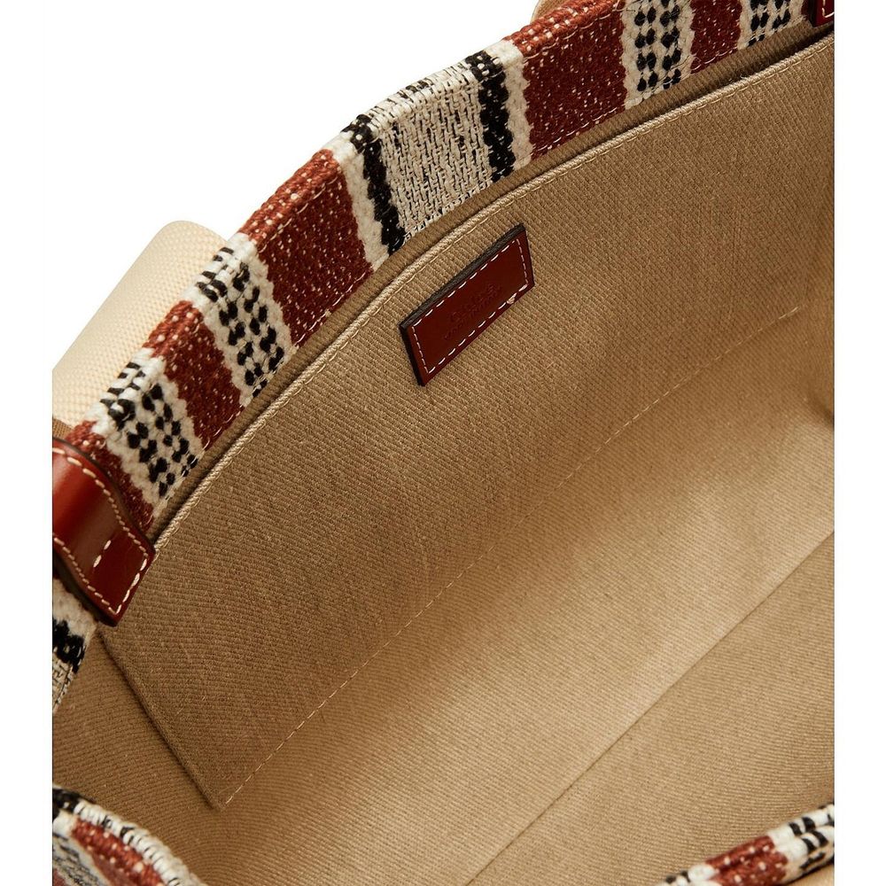 Chloé Brown Linen Tote Bag | Regal Royce