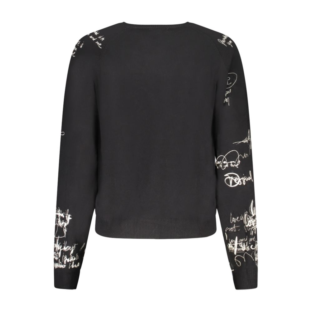 Desigual Black Viscose Sportswear | Regal Royce