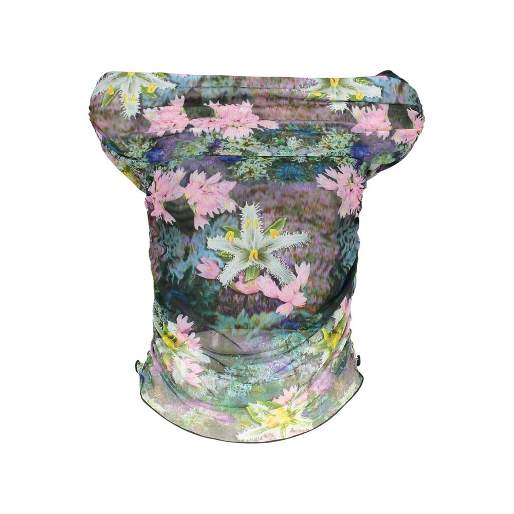 Desigual Verde Cotton Women T-Shirt | Regal Royce