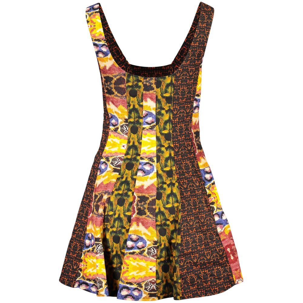 Desigual Giallo Cotton Women Dress | Regal Royce