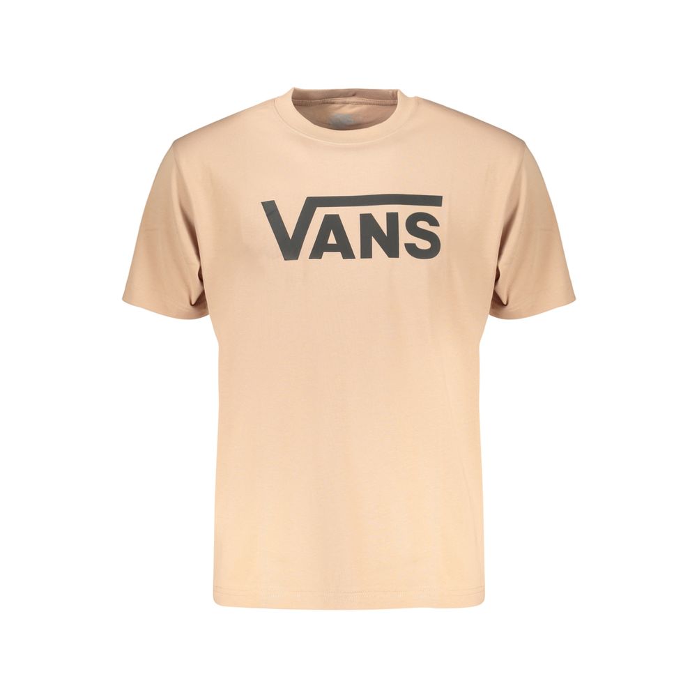 Vans Marrone Cotton Men T-Shirt | Regal Royce