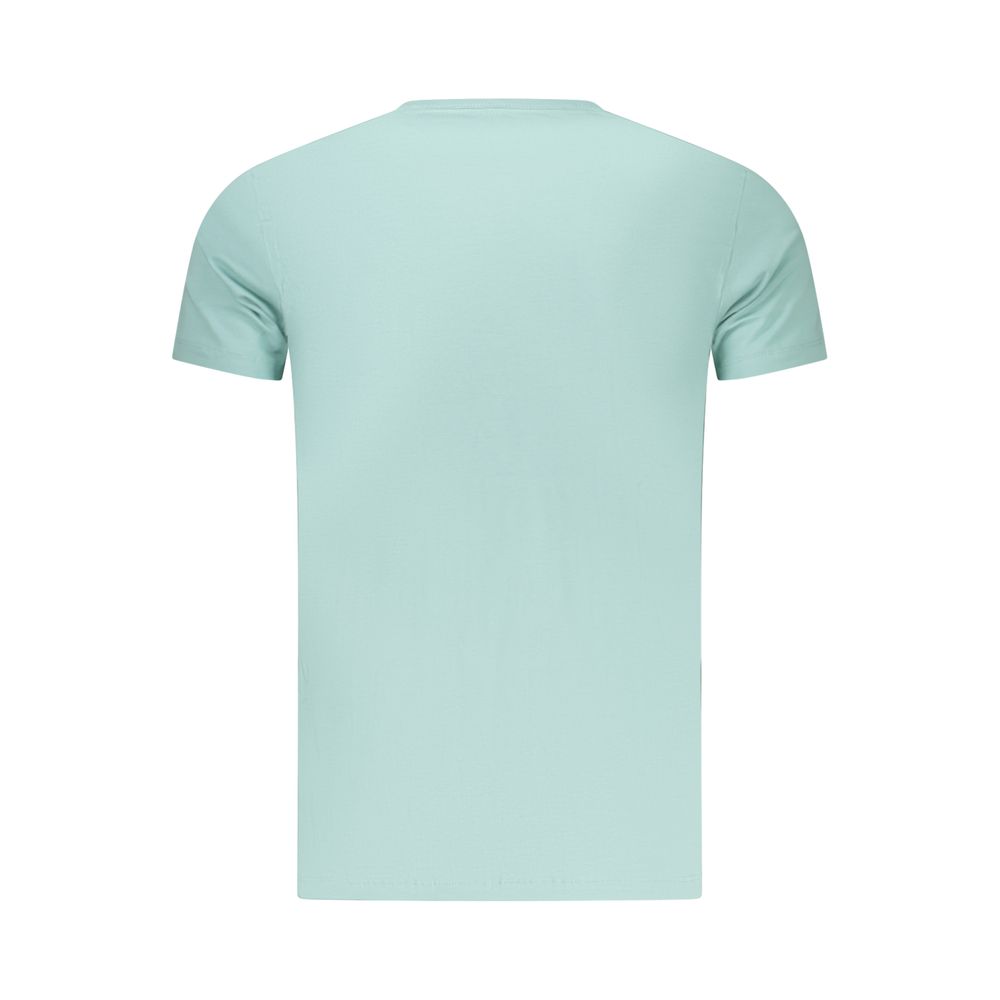Pepe Jeans Azzurro Cotton Men T-Shirt | Regal Royce