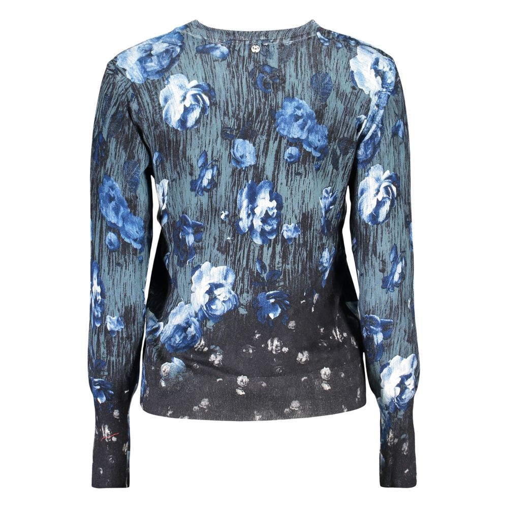 Desigual Blue Viscosa Women Sweater | Regal Royce