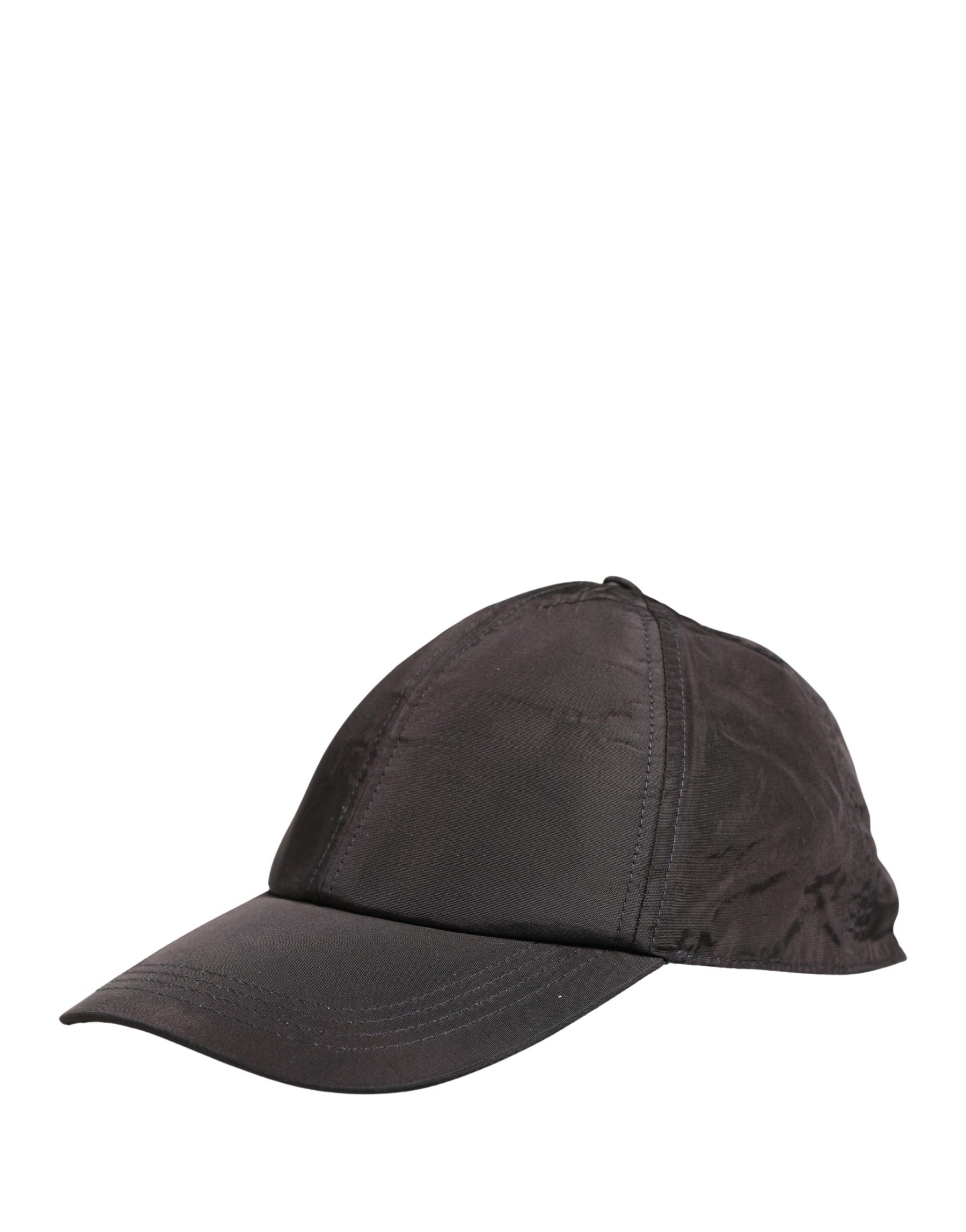 Dolce & Gabbana Men Black Cotton 6 Panels Baseball Cap Hat | Regal Royce