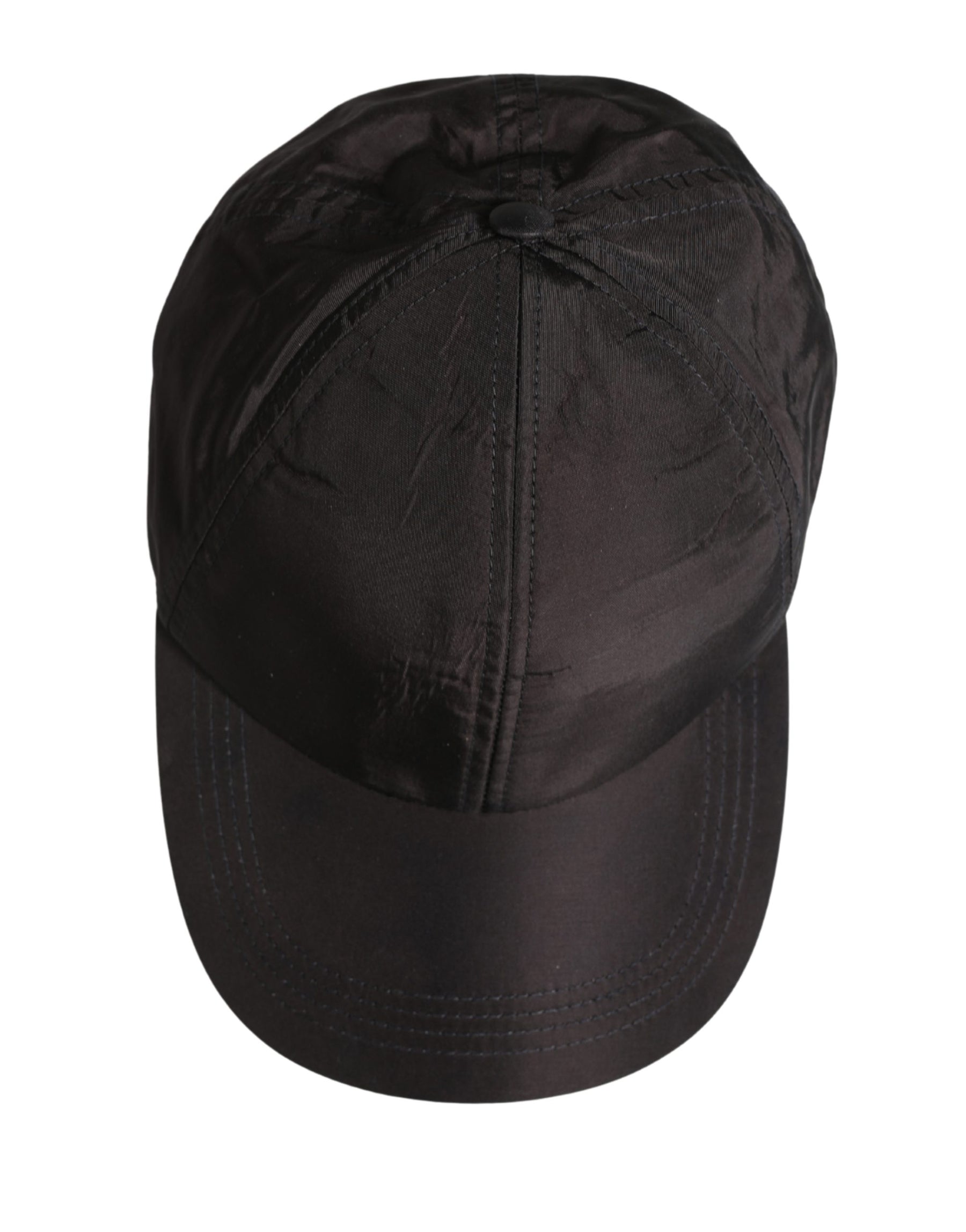 Dolce & Gabbana Men Black Cotton 6 Panels Baseball Cap Hat | Regal Royce