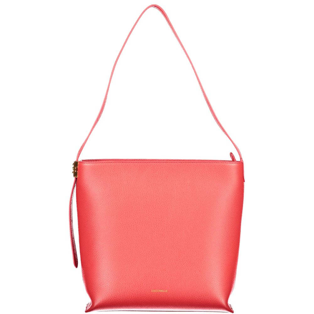 Coccinelle Rosso Leather Woman Handbag | Regal Royce