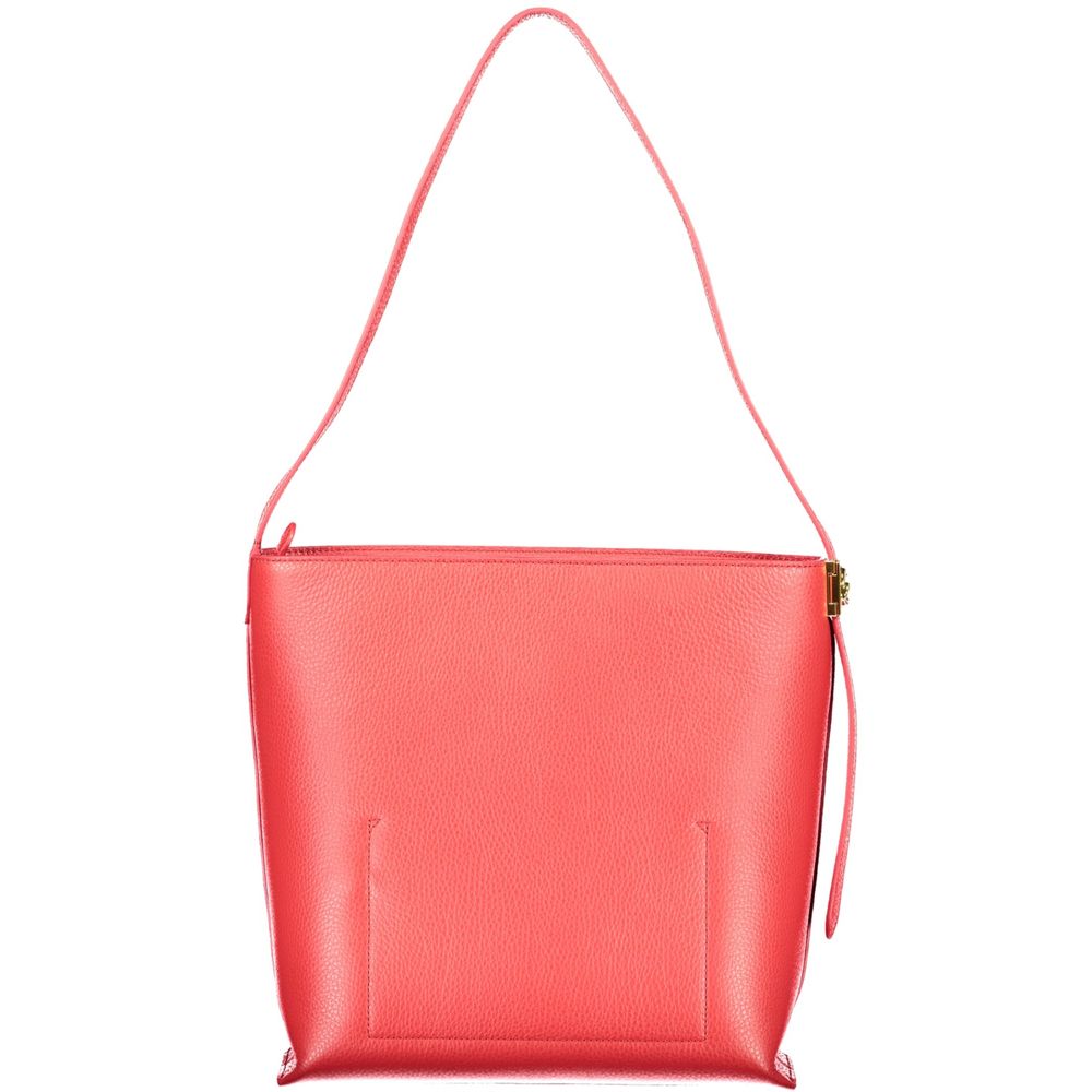 Coccinelle Rosso Leather Woman Handbag | Regal Royce