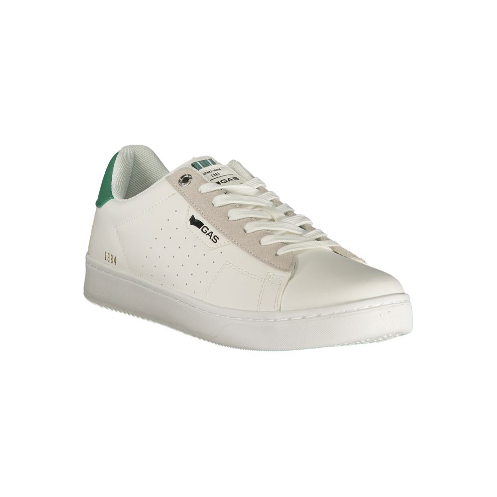 Gas White Polyurethane Men Sneaker | Regal Royce