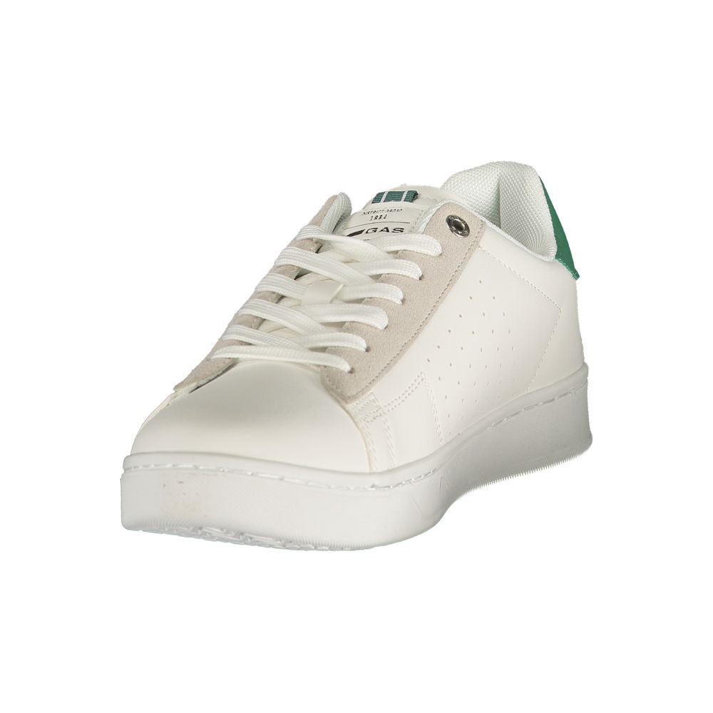 Gas White Polyurethane Men Sneaker | Regal Royce