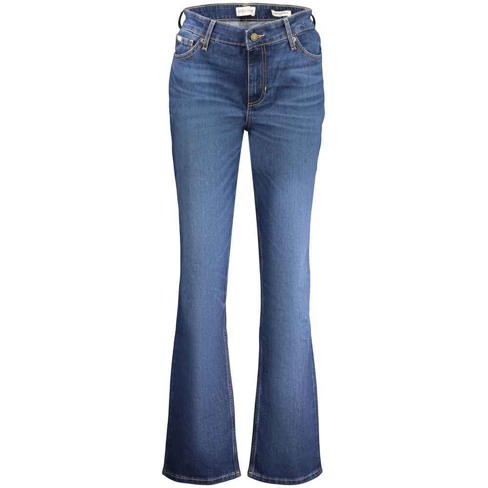 Guess Jeans Blu Cotton Women Jeans | Regal Royce
