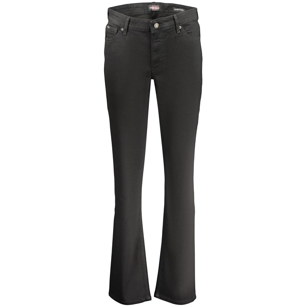 Guess Jeans Black Cotton Women's Jeans | Regal Royce