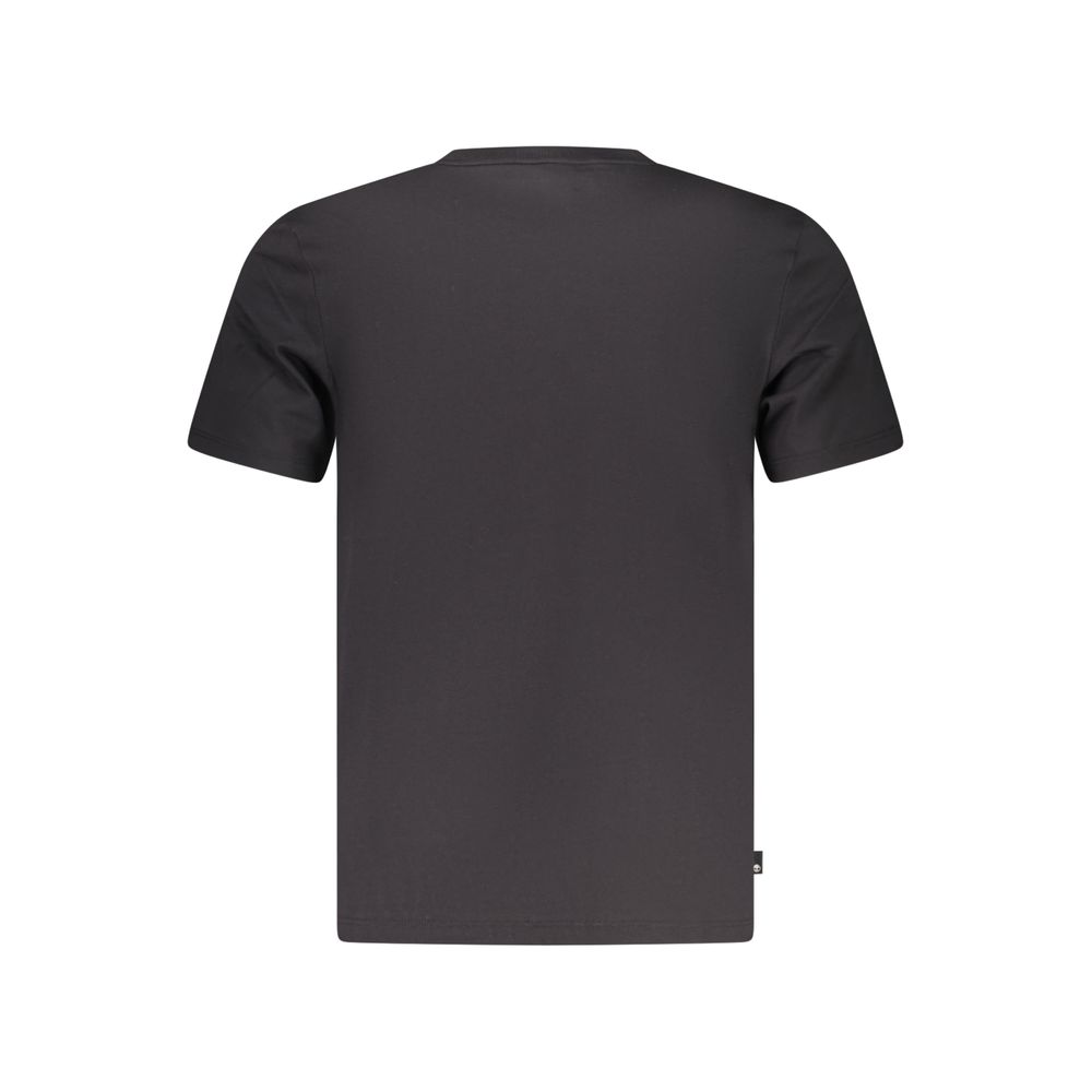 Timberland Black Cotton Men T-Shirt | Regal Royce