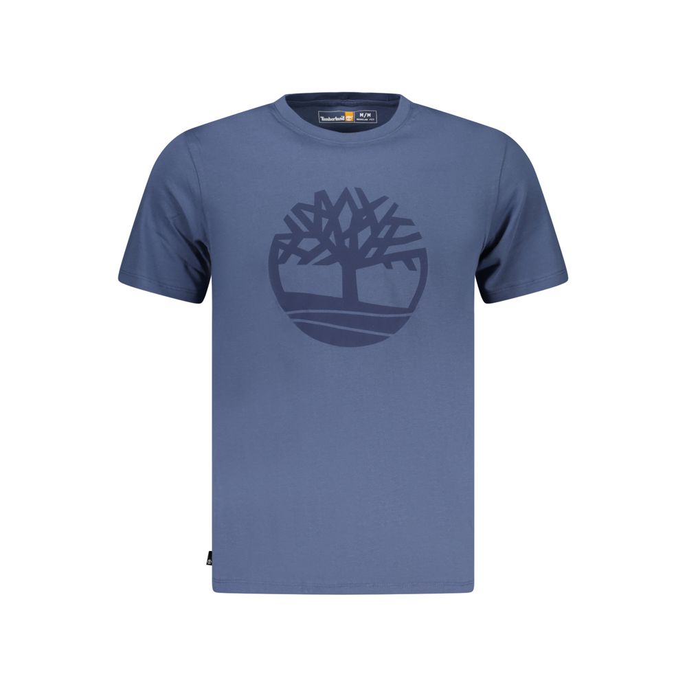 Timberland Blue Cotton Men T-Shirt | Regal Royce