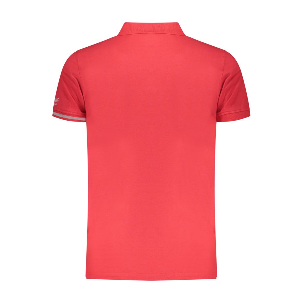 Iceberg Red Cotton Mens Polo Shirt | Regal Royce