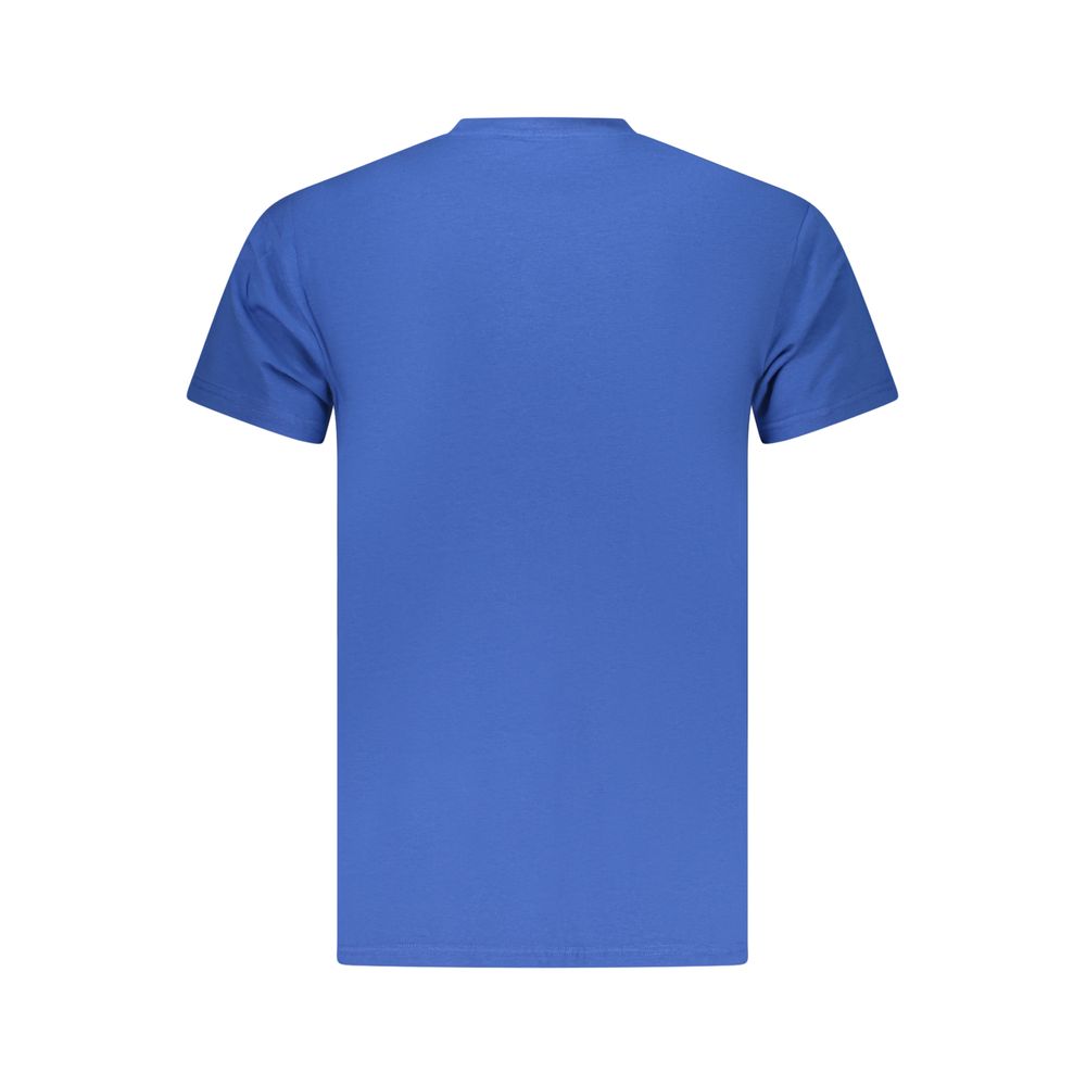Iceberg Blue Cotton Men's T-Shirt | Regal Royce