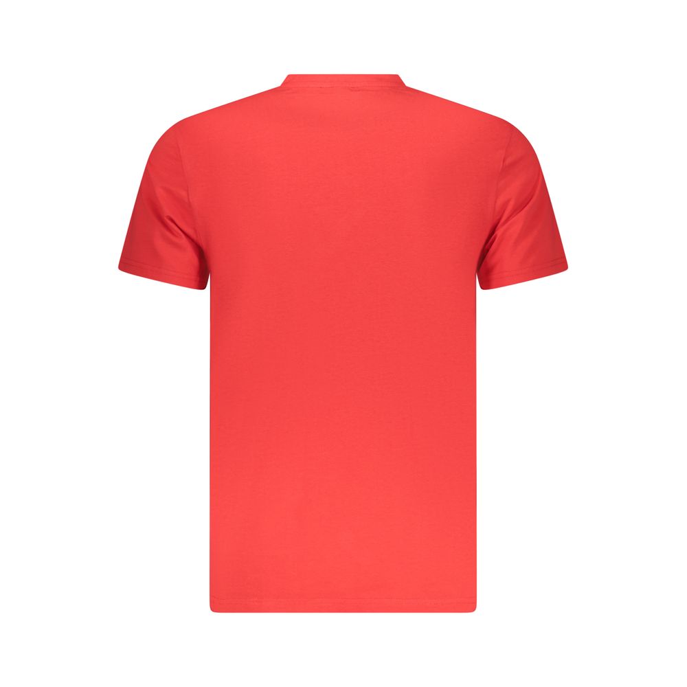 Iceberg Red Cotton Men's T-Shirt | Regal Royce