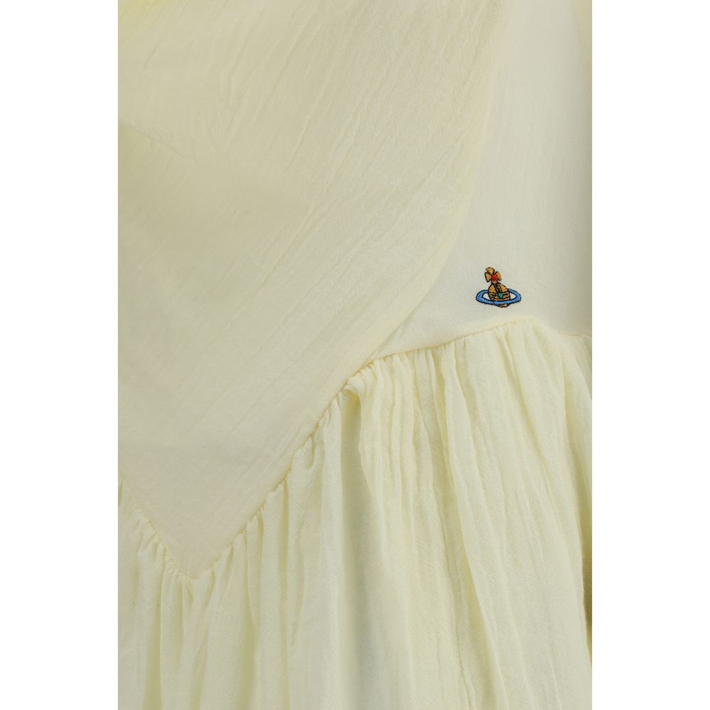 Vivienne Westwood Beige Cotton Casual Dress | Regal Royce