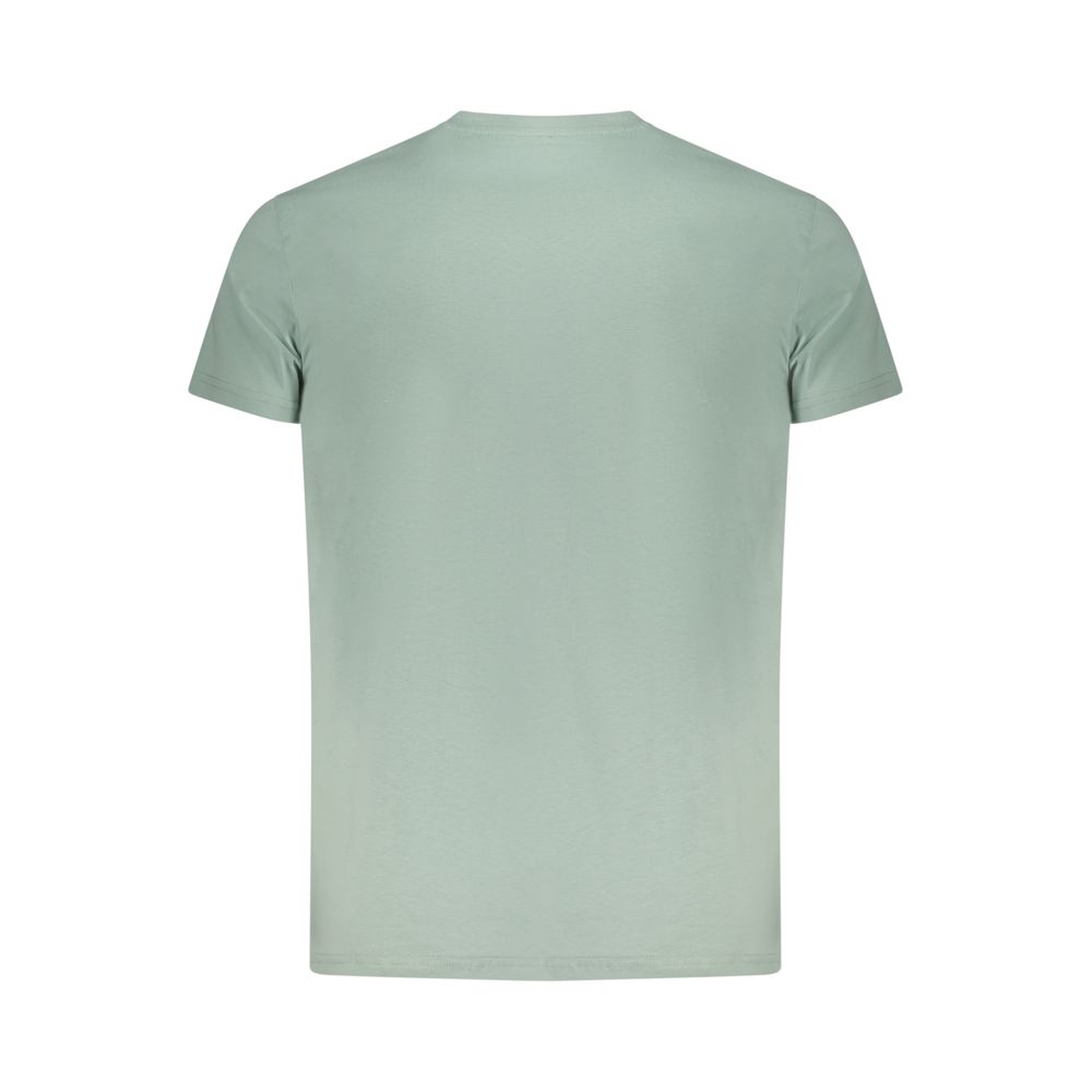 Iceberg Verde Cotton Men T-Shirt | Regal Royce