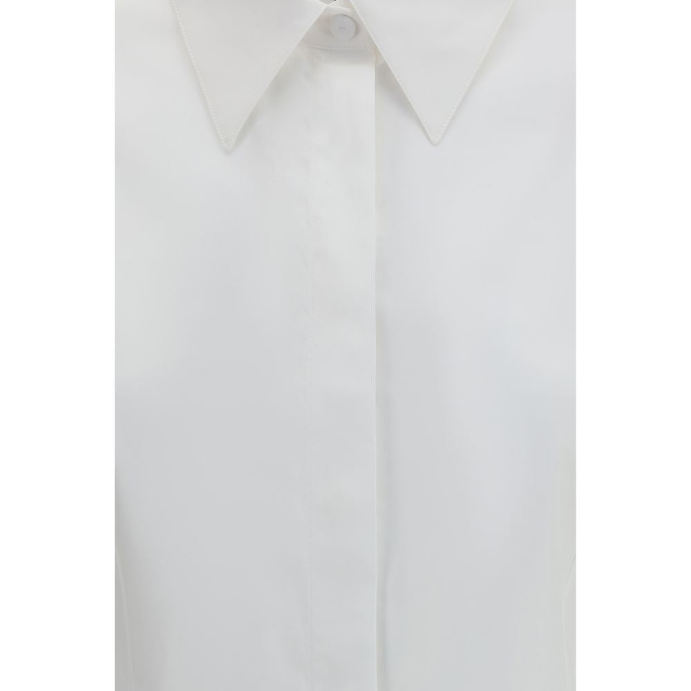 Gabriela Hearst White Cotton Dress Shirt | Regal Royce