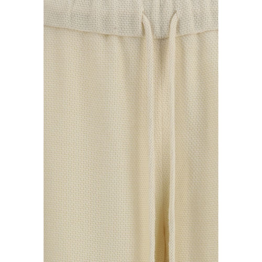 Gabriela Hearst Beige Alpaca Vicugna Pacos Casual Pants | Regal Royce
