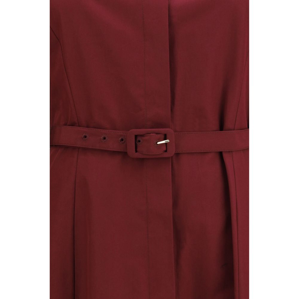 Gabriela Hearst Bordeaux Cotton Casual Dress | Regal Royce