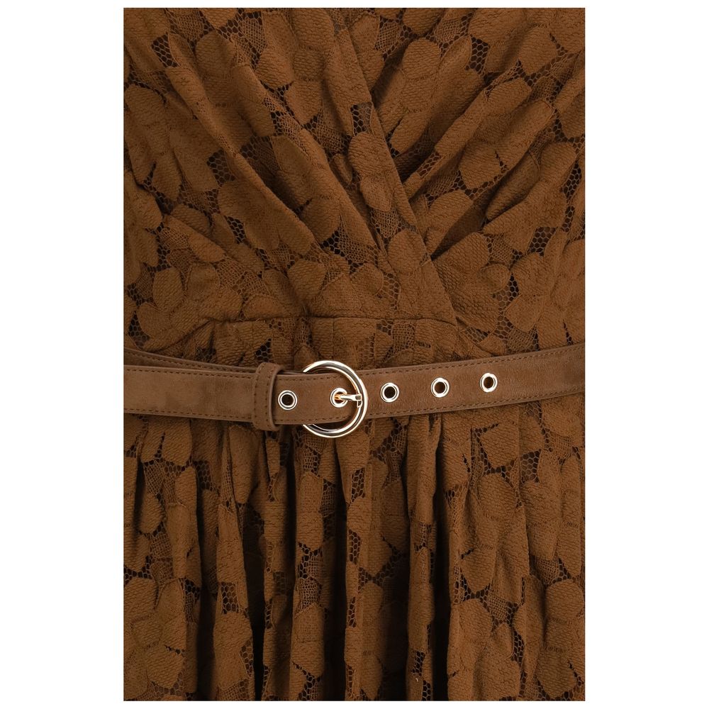 Max Mara Brown Polyamide Casual Dress | Regal Royce