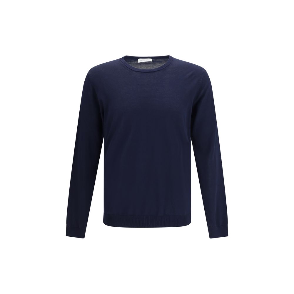 Roberto Collina Blue Cotton Sweatshirt | Regal Royce