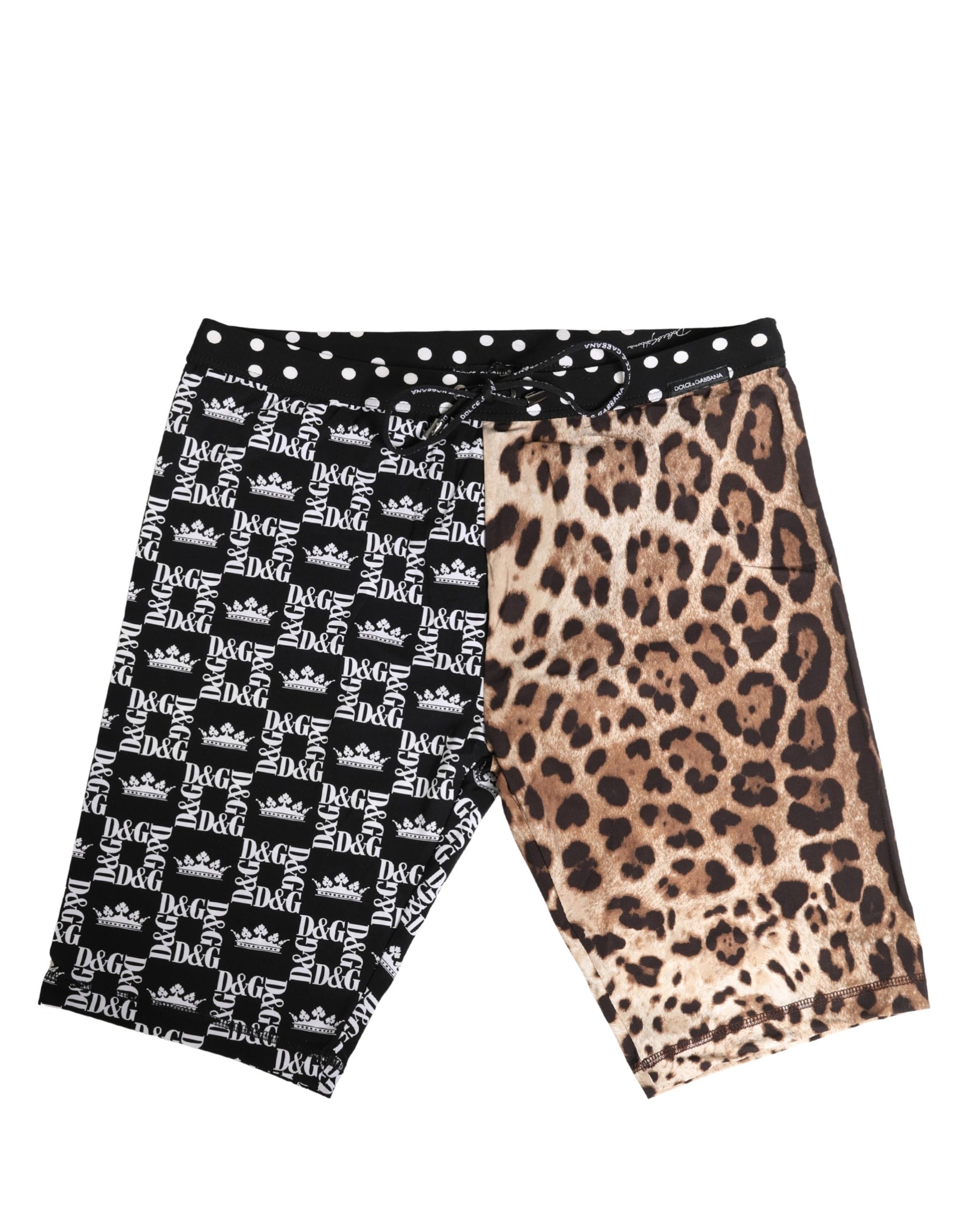 Dolce & Gabbana Multicolor Patterned Cycling Bike Shorts Underwear | Regal Royce