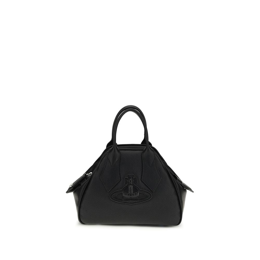 Vivienne Westwood Black Calf Leather Bos Taurus Handbag | Regal Royce