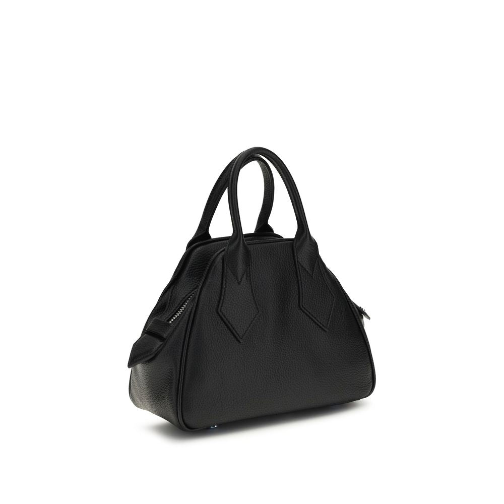 Vivienne Westwood Black Calf Leather Bos Taurus Handbag | Regal Royce