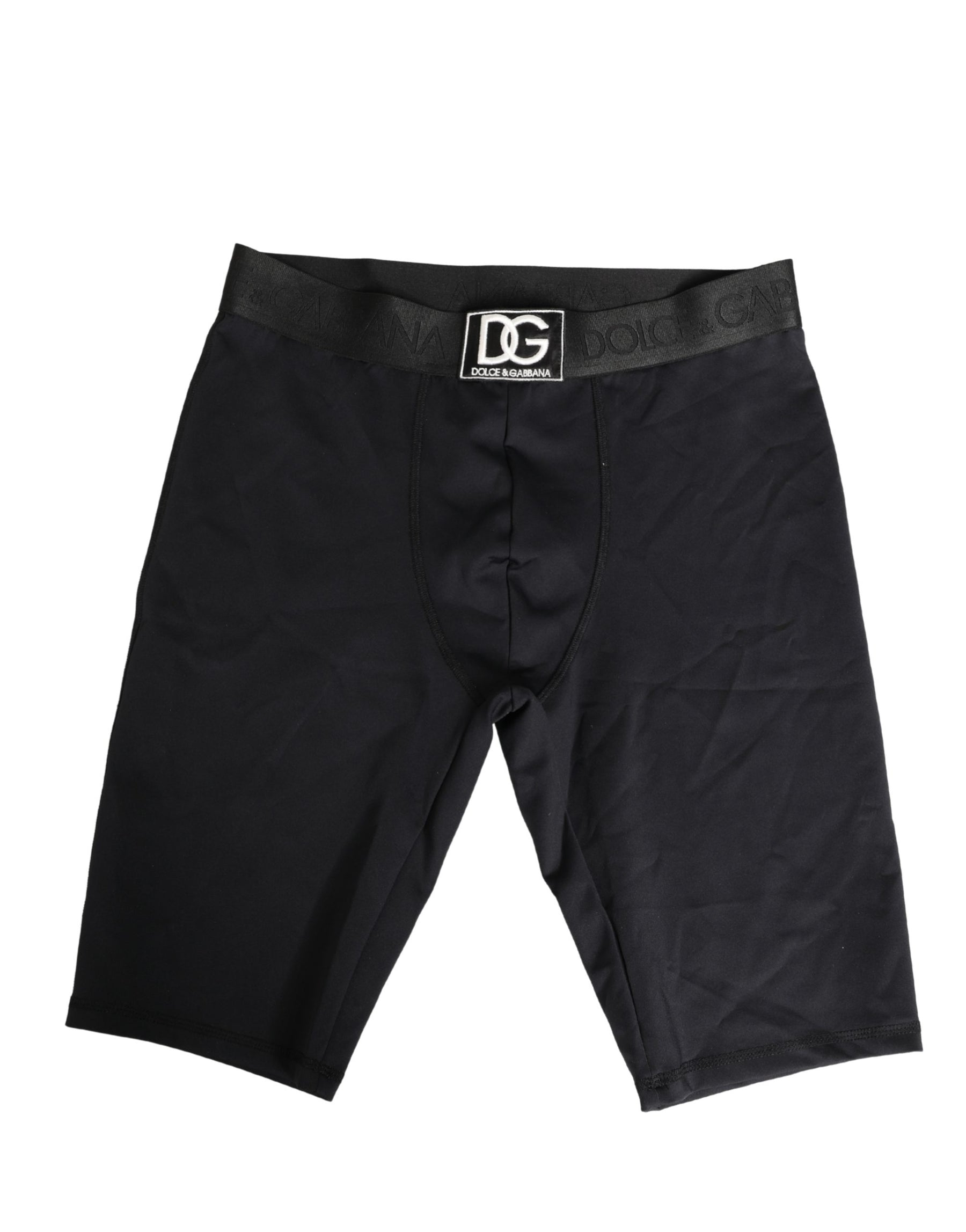Dolce & Gabbana Black Logo Waistband Men BoxerShorts Underwear | Regal Royce