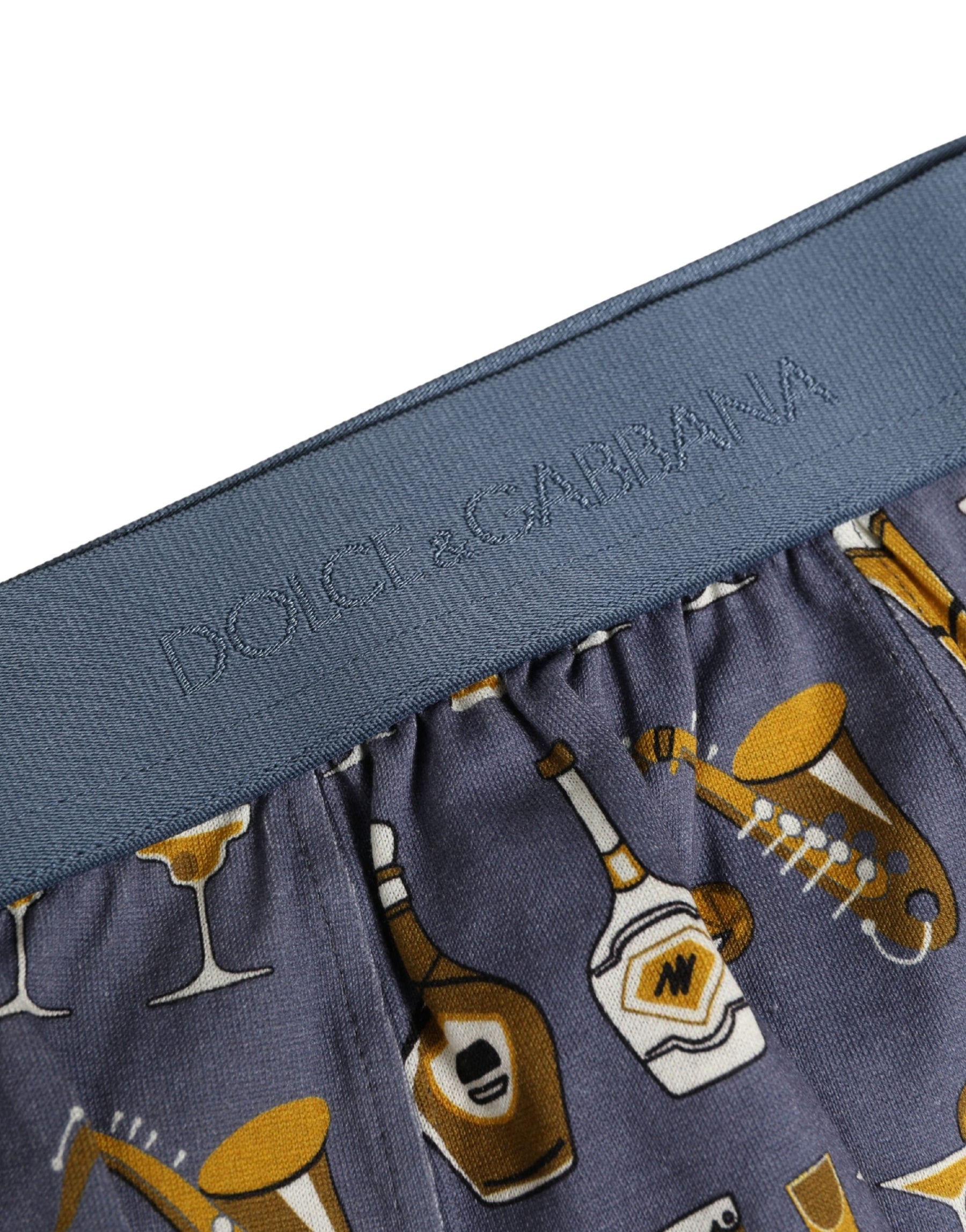 Dolce & Gabbana Gray Jazz Cocktail Men Brando Brief Underwear | Regal Royce