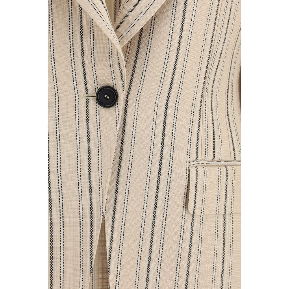 Dolce & Gabbana Multicolor Viscose Full-Length Jacket | Regal Royce